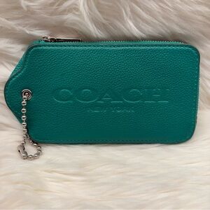 NWT Coach Grain Leather Hangtag Multi-Function Case